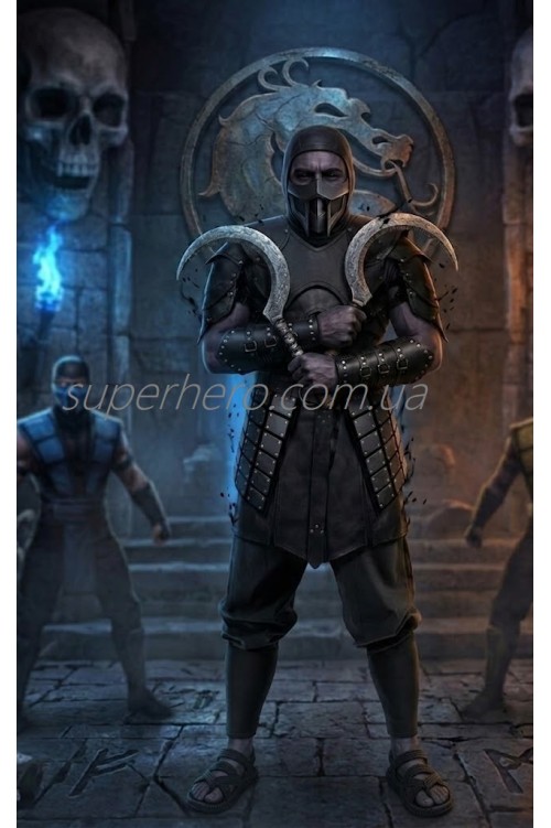 Mortal Kombat Нуб Сайбот Тень Преисподней Черный Ниндзя